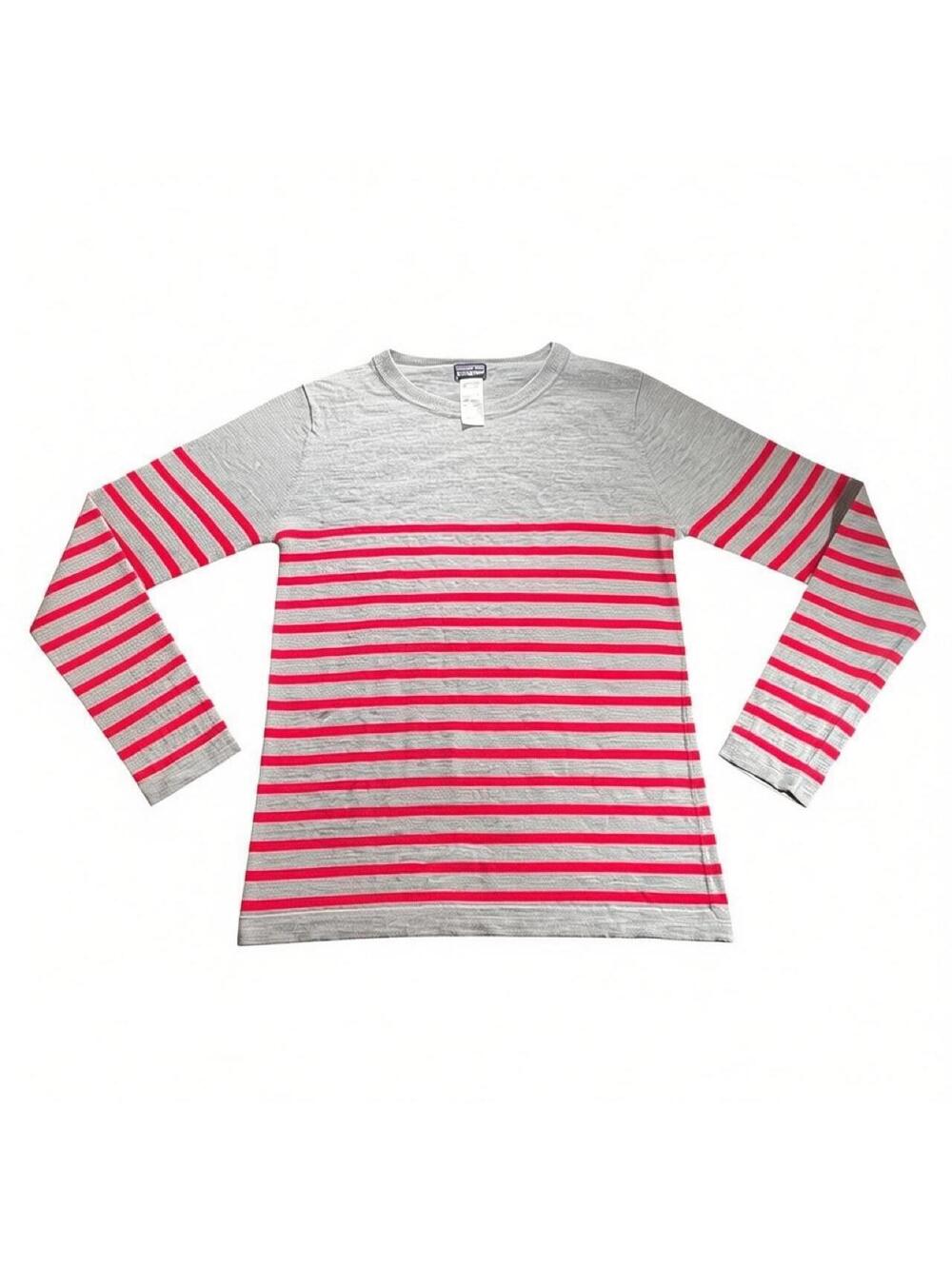 Patagonia Women’s Merino Wool Striped Long Sleeve Top